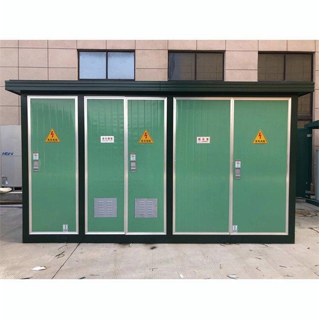宜章1600KVA欧式箱式变压器